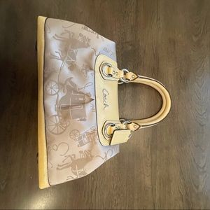 Coach horse and carriage handbag